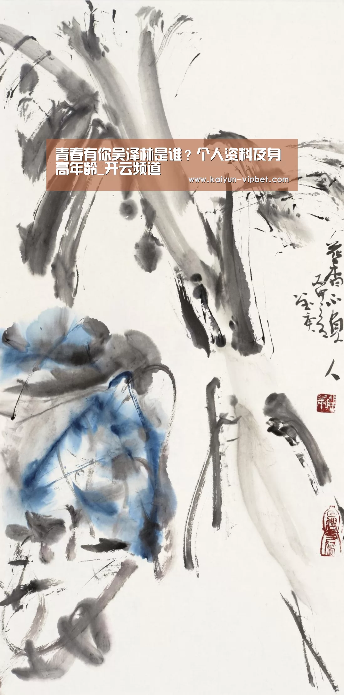 青春有你吴泽林是谁?个人资料及身高年龄_开云频道(图1) 开云频道