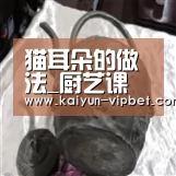 猫耳朵的做法_厨艺课――猫耳朵_猫耳朵怎么做_向着阳光奔跑吧!的菜谱:开云品牌(图3) 开云频道